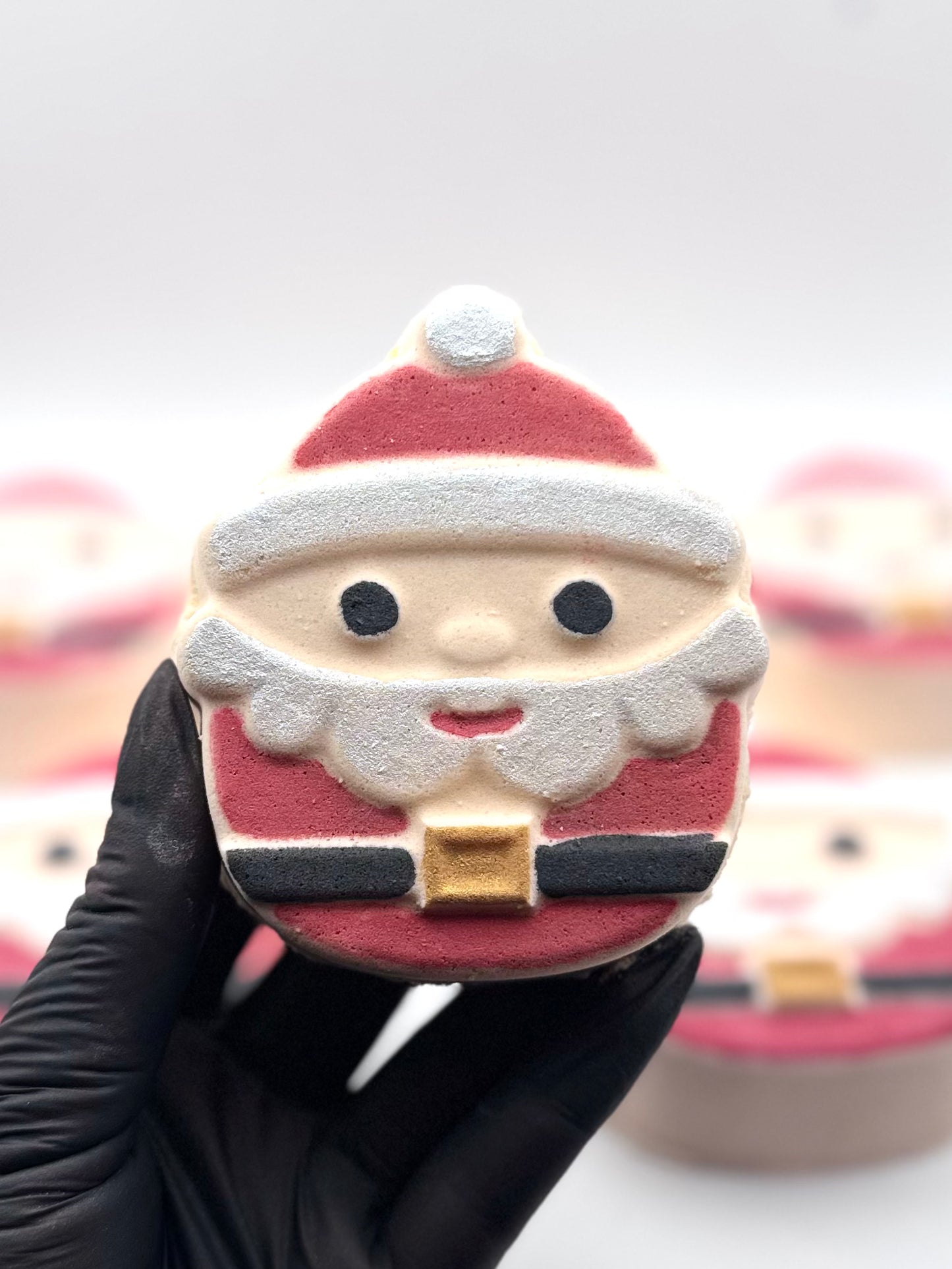 Santa bath bomb
