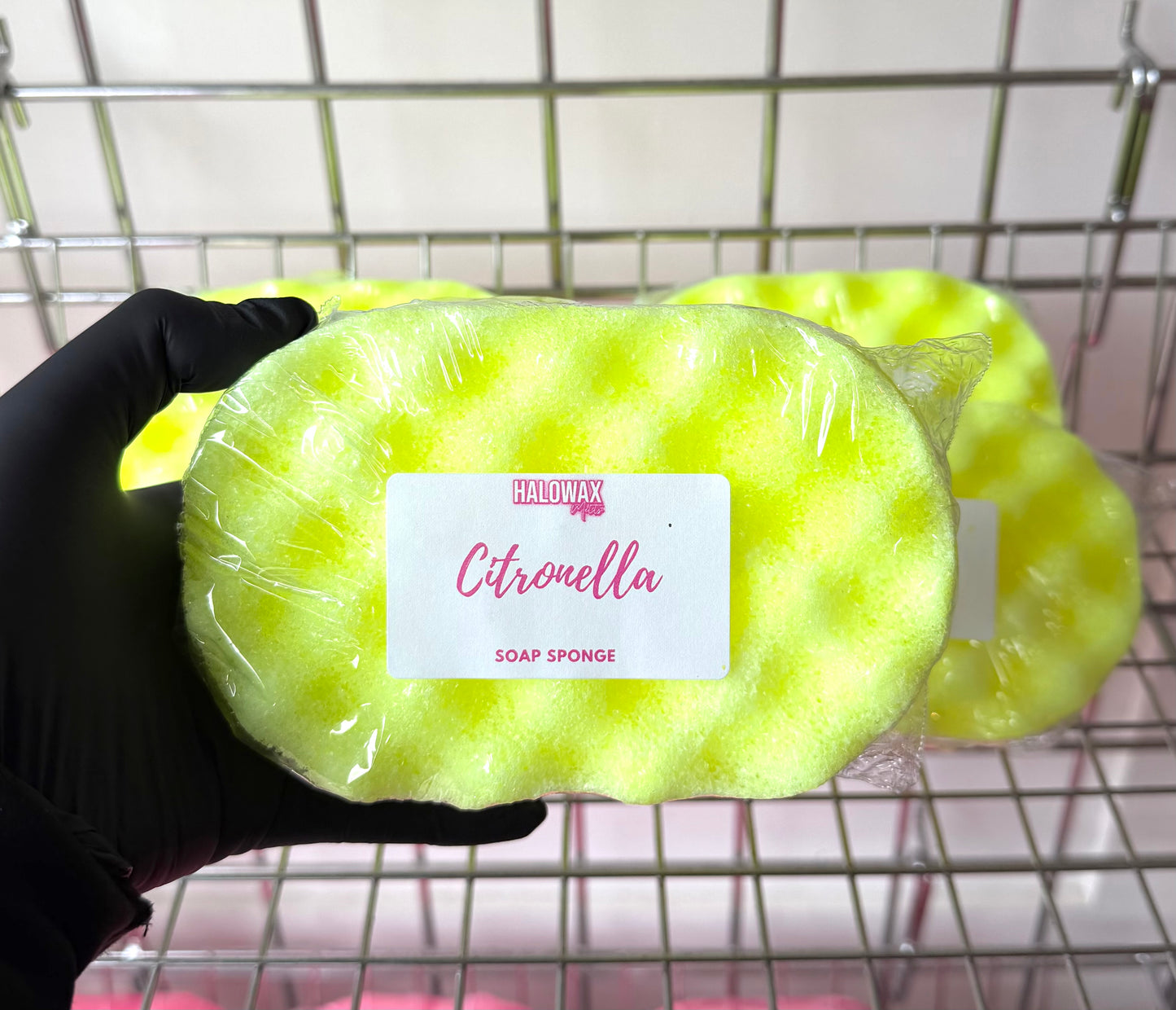 Citronella soap sponge