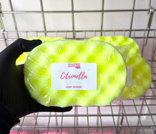 Citronella soap sponge